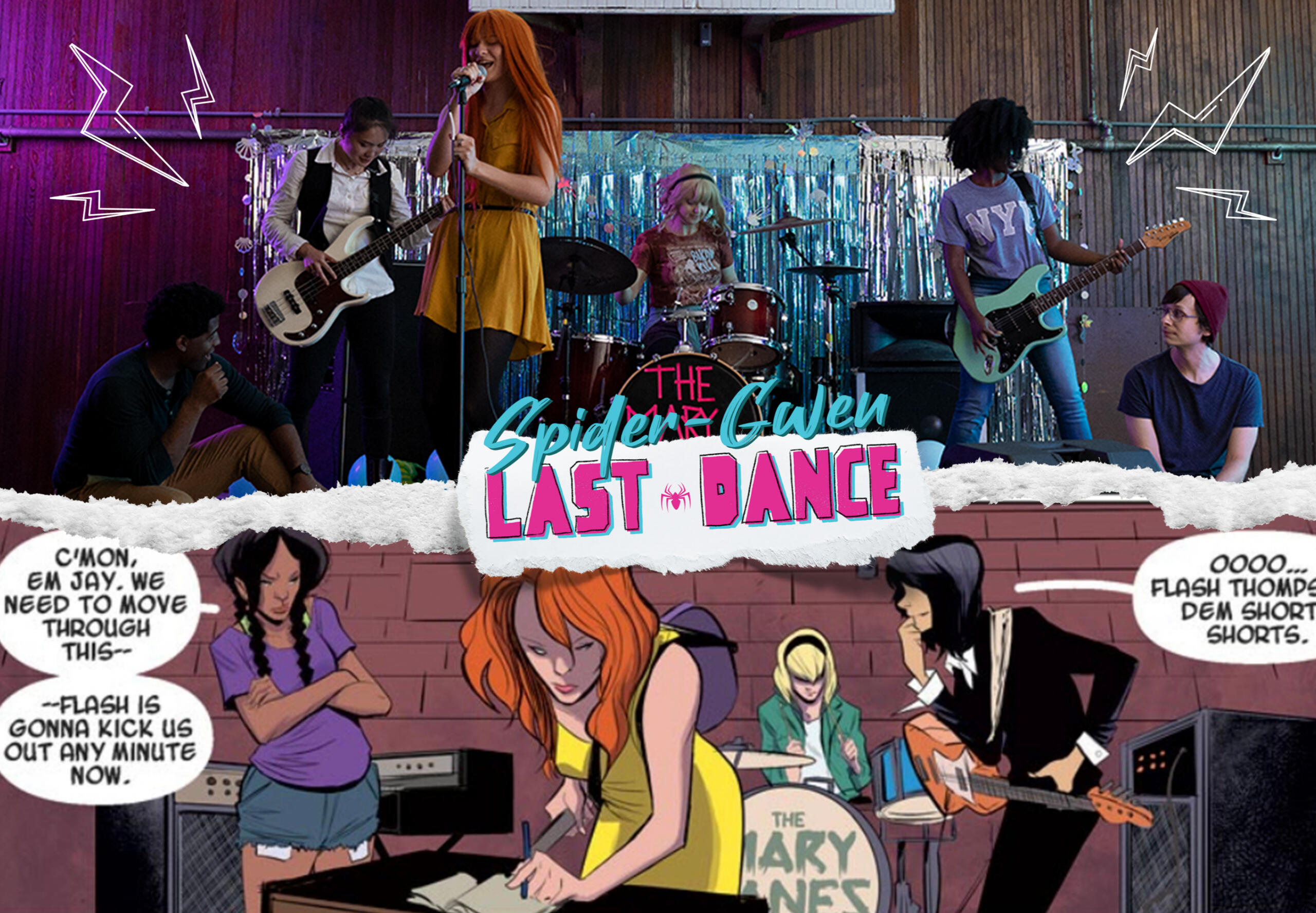 The Mary Janes - Comic Comparison