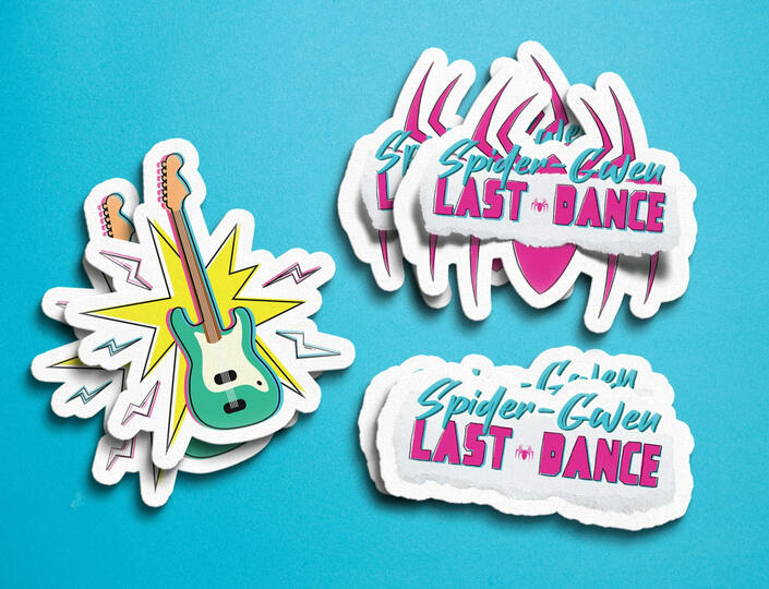 Spider-Gwen - Sticker Set