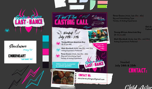 Casting Call - Poster Design
